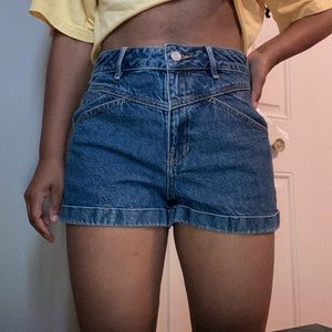 Pacsun Denim Mom Shorts
